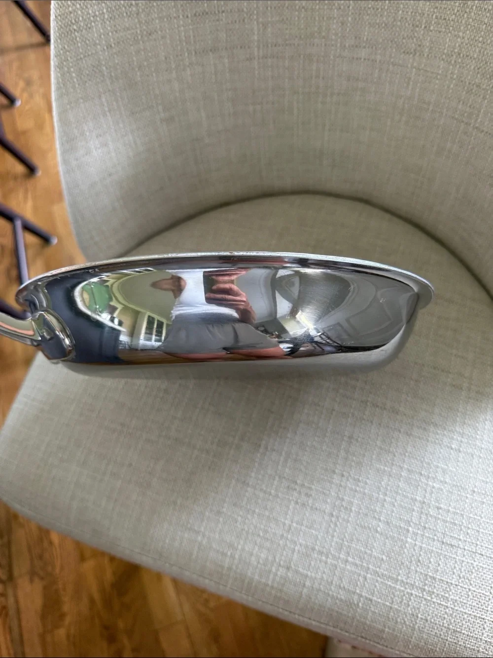 Calphalon Stainless Steel Fry Pan - Silver 10”